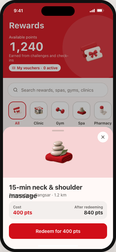 A real wellness reward as MedBuk+ members see it